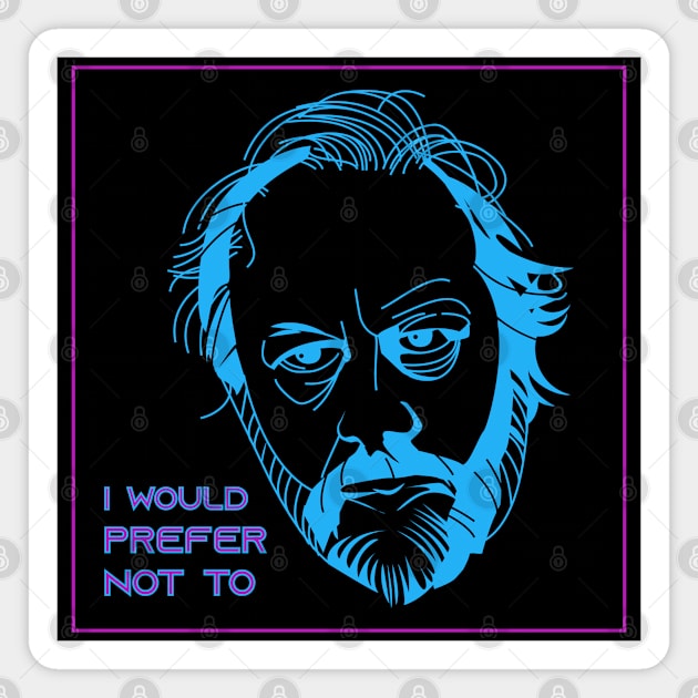Cyber Žižek - I would prefer not to Magnet by RAdesigns